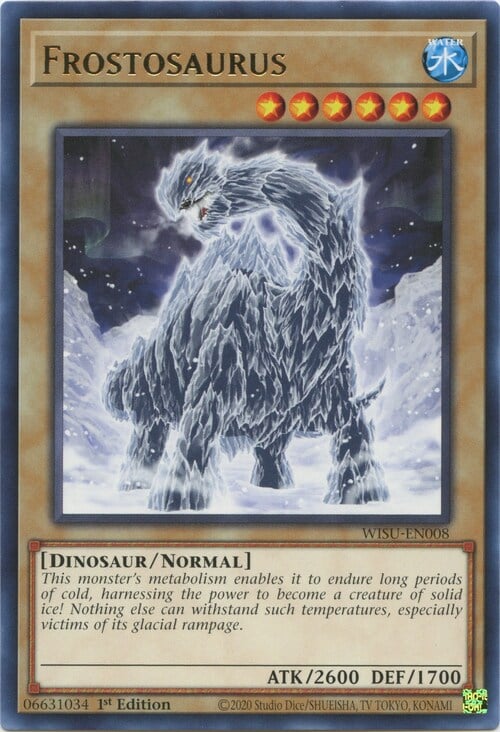 Frostosaurus Card Front