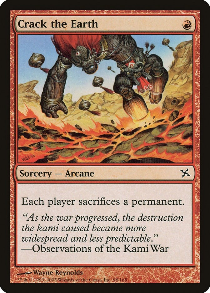 Crack the Earth Betrayers of Kamigawa | Magic | CardTrader Crack the Earth Betrayers of Kamigawa | Magic | CardTrader