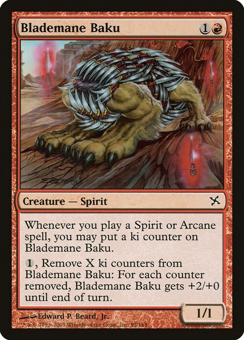Blademane Baku Card Front