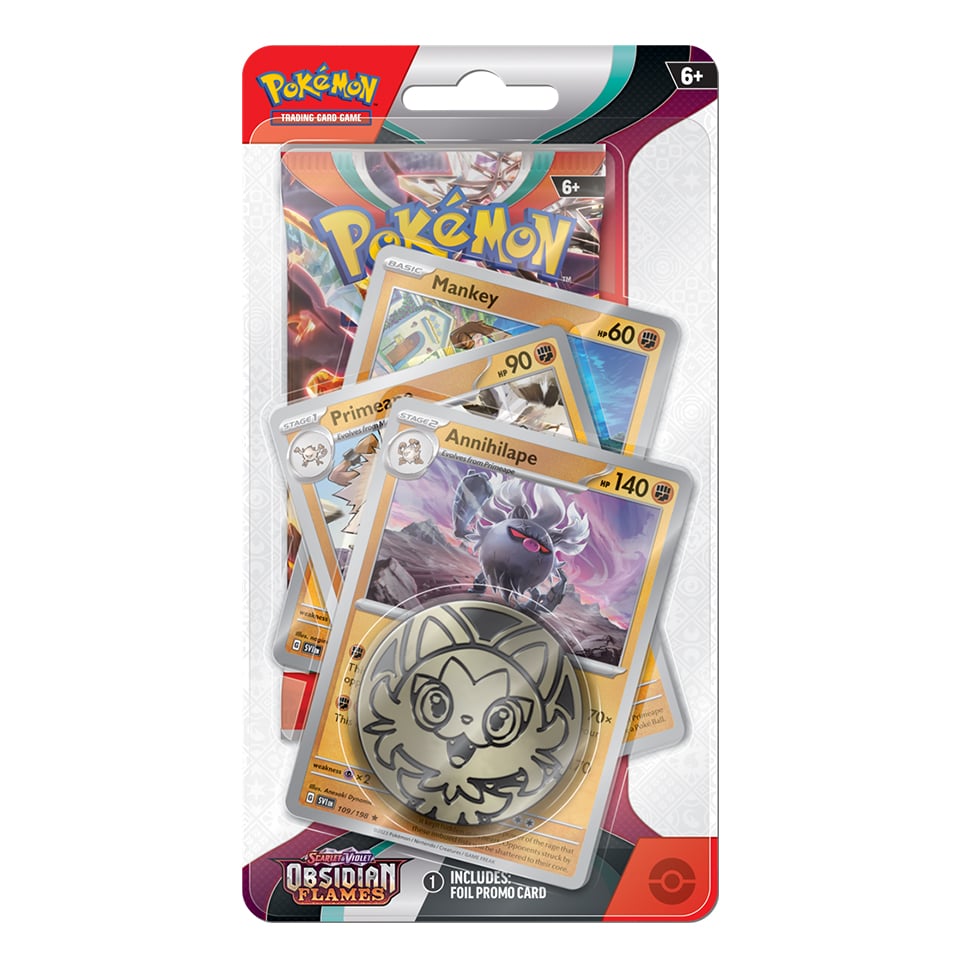 Premium Checklane Blister de Llamas Obsidianas: Annihilape