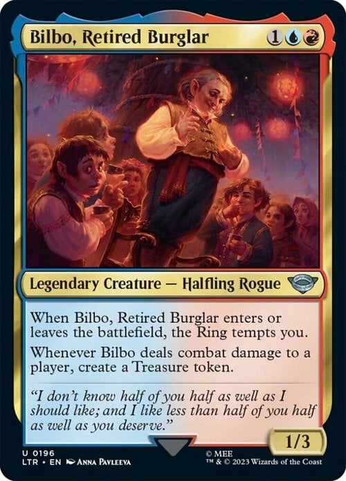 Bilbo, Scassinatore in Congedo Card Front