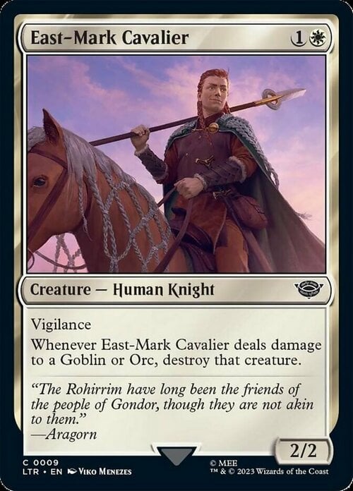 East-Mark Cavalier Card Front
