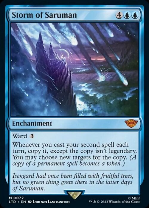 Storm of Saruman Card Front