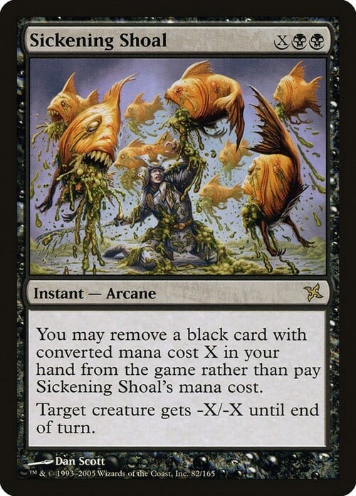 Sickening Shoal Card Front