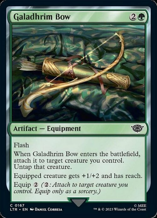 Galadhrim Bow Card Front
