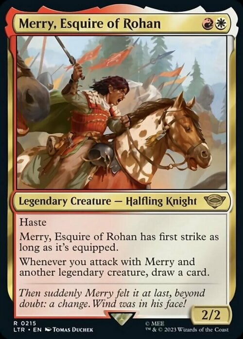 Merry, Esquire of Rohan Card Front