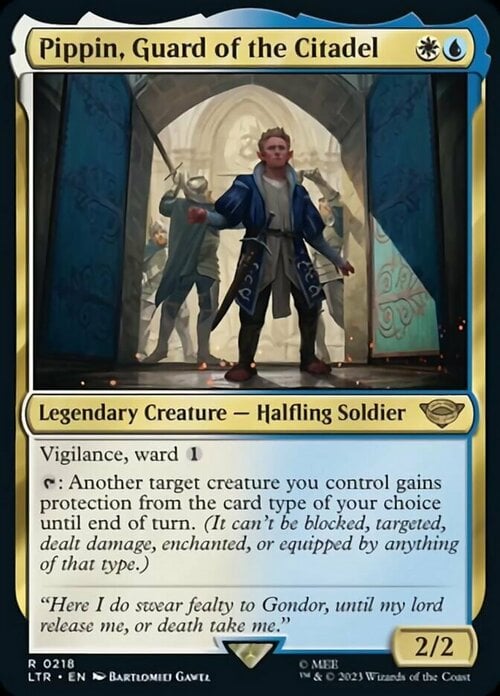 Pippin, Guard of the Citadel Card Front