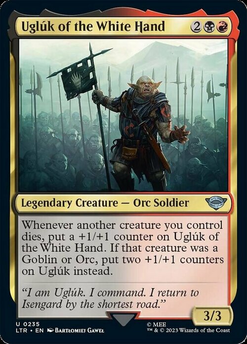 Uglúk of the White Hand Card Front