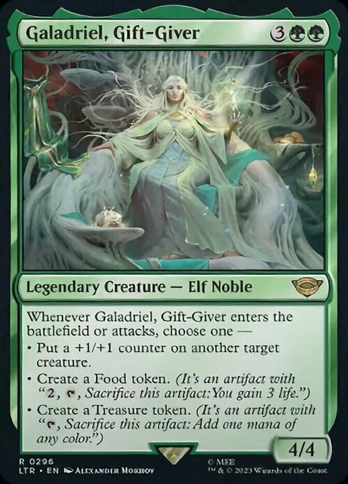 Galadriel, Gift-Giver Card Front