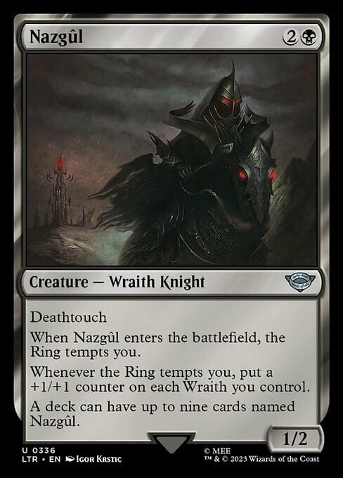 Nazgûl Card Front