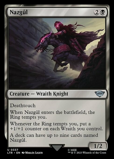 Nazgûl Card Front