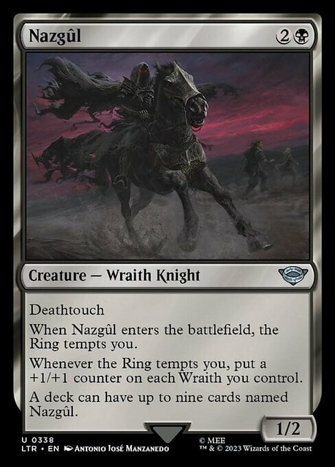 Nazgûl Card Front