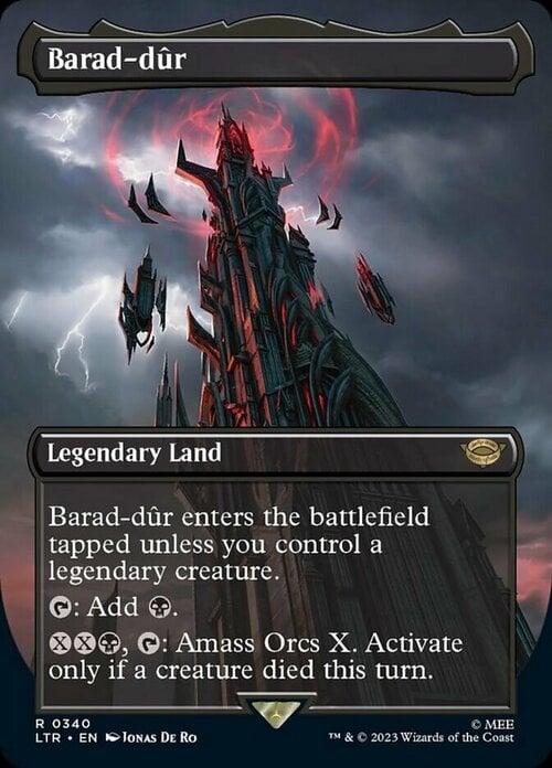 Barad-dûr Card Front