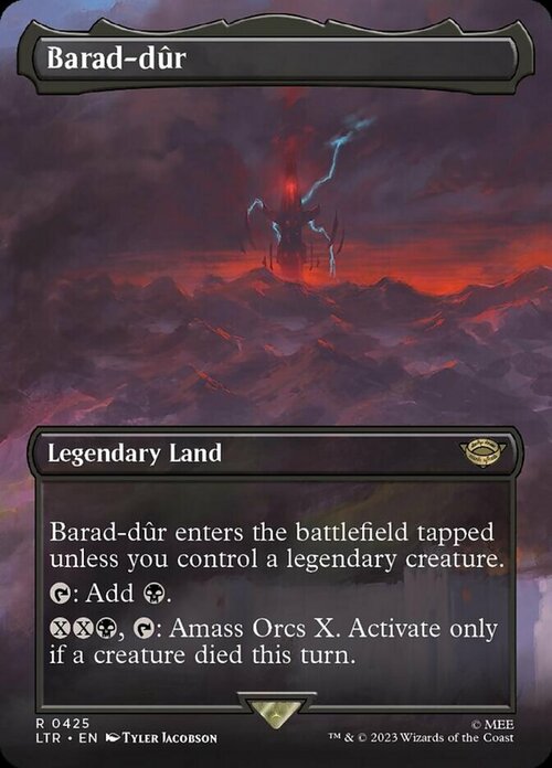 Barad-dûr Card Front