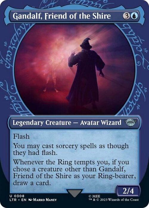 Gandalf, Friend of the Shire Card Front