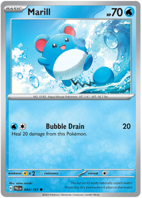 Marill Card Front