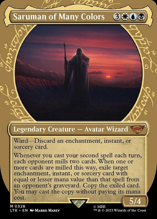 Saruman of Many Colors Card Front