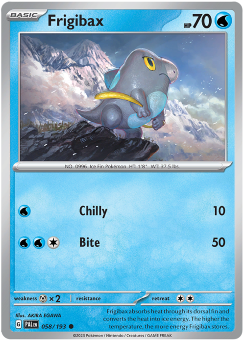 Frigibax Card Front