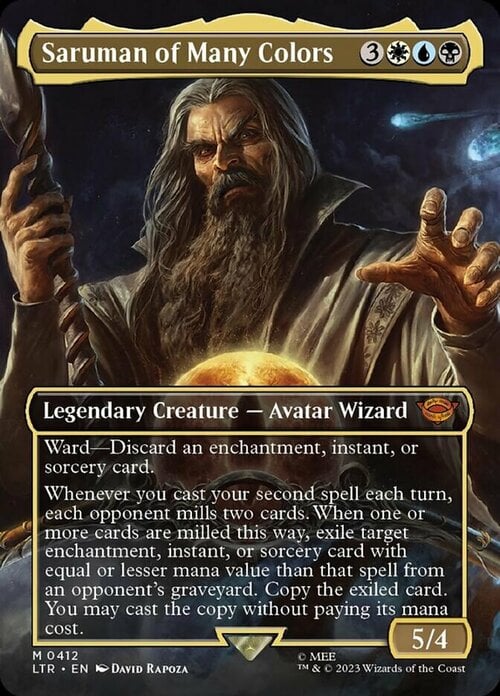Saruman of Many Colors Card Front