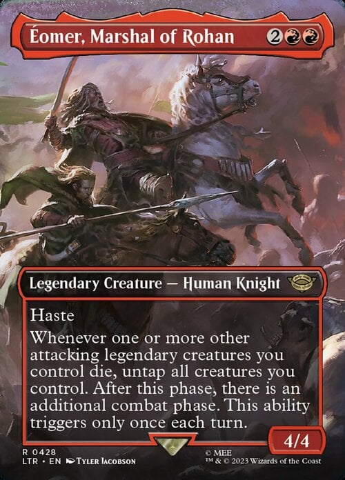 Éomer, Marshal of Rohan Card Front
