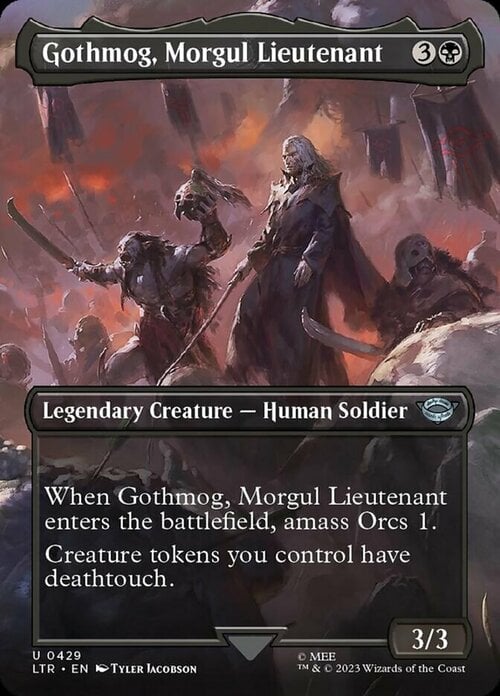 Gothmog, Morgul Lieutenant Card Front