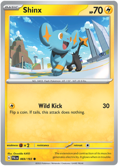 Shinx Card Front