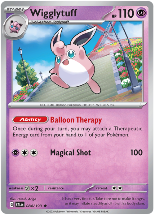 Wigglytuff Card Front