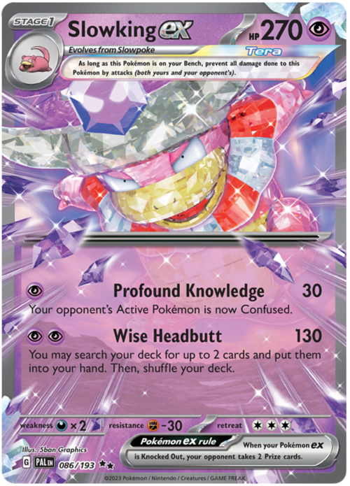 Slowking ex Card Front