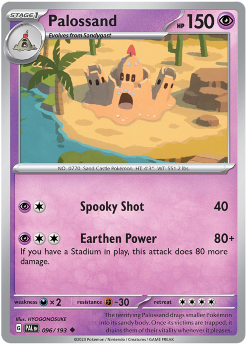 Palossand Card Front