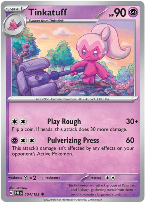 Tinkatuff Card Front