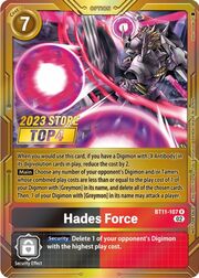 Hades Force · 2023 Store | Top 4 BT11-107