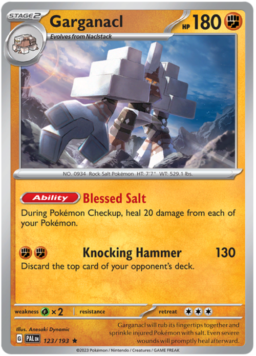 Garganacl Card Front