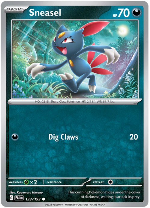 Sneasel Card Front