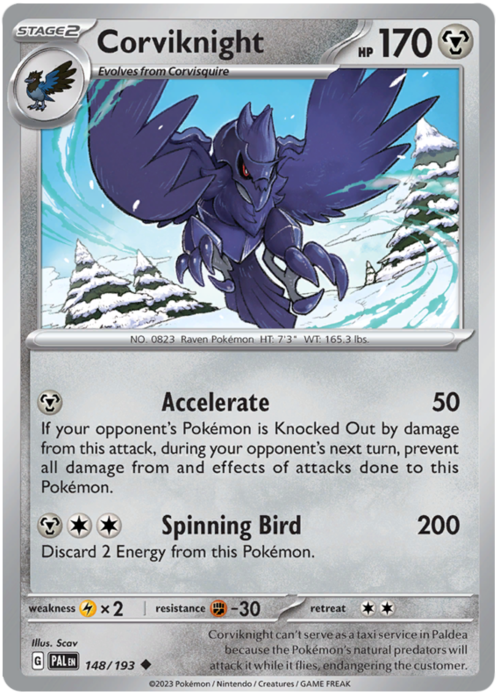 Corviknight Card Front