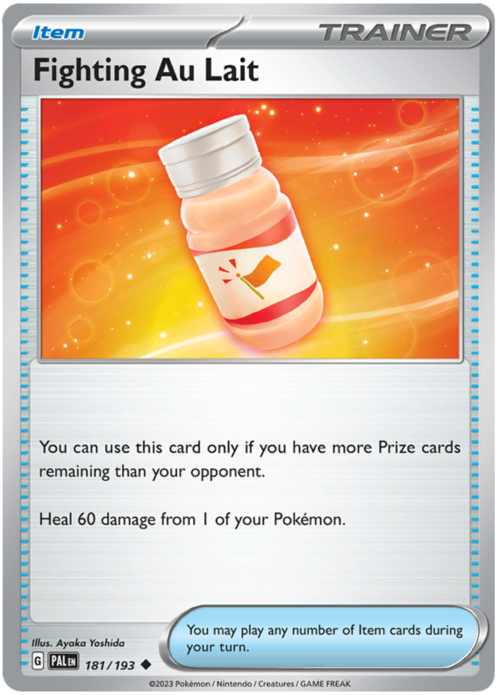 Fighting Au Lait Card Front