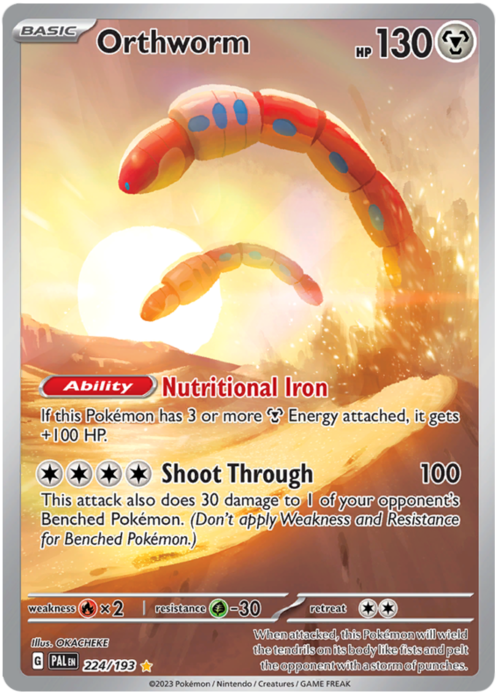 Orthworm Card Front