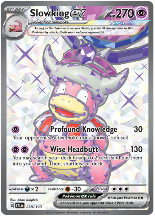 Slowking ex Card Front