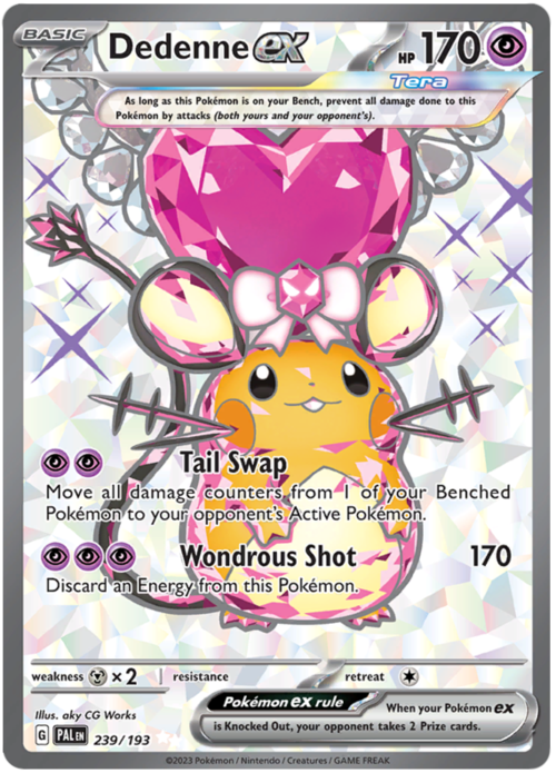Dedenne ex Card Front