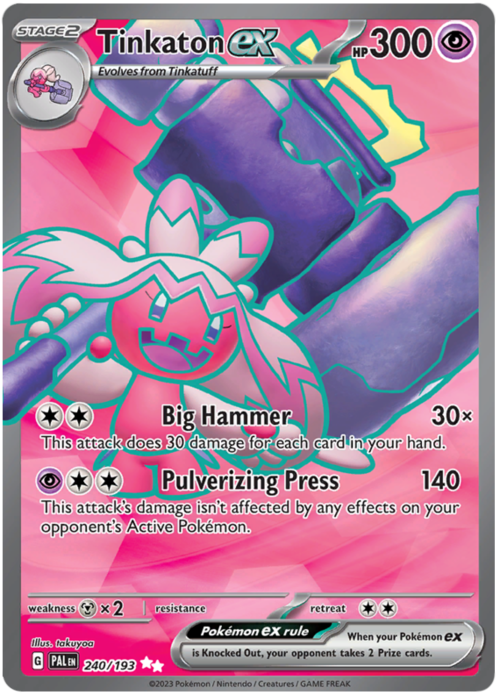 Tinkaton ex Card Front