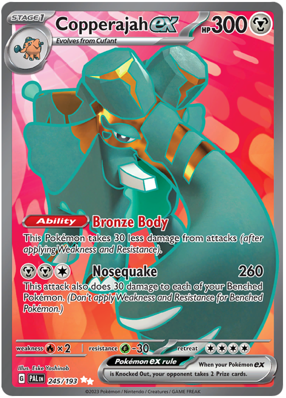 copperajah pokemon card - 137/202 - Sword & Shield this attack does nothing Pokemon TCG - s7D -