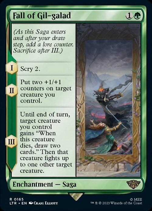 Fall of Gil-galad Card Front