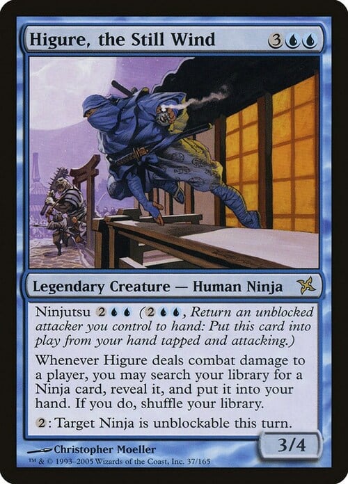 Higure, the Still Wind Card Front