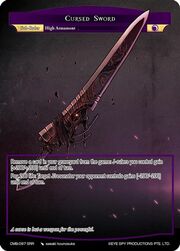 Cursed Sword