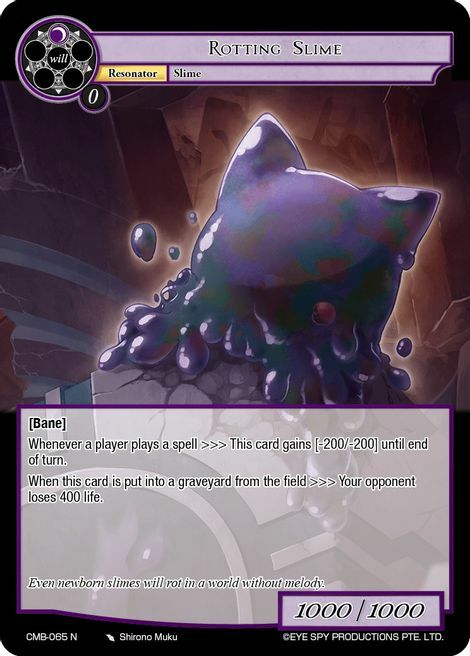 Rotting Slime Card Front