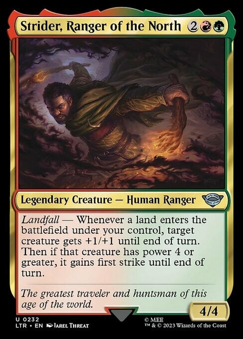 Strider, Ranger of the North Card Front