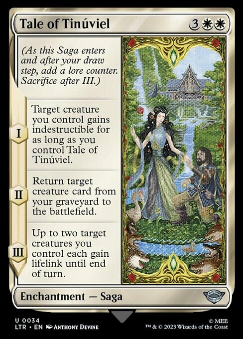 Tale of Tinúviel Card Front