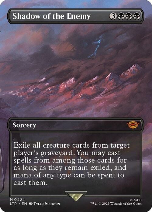 Shadow of the Enemy Card Front
