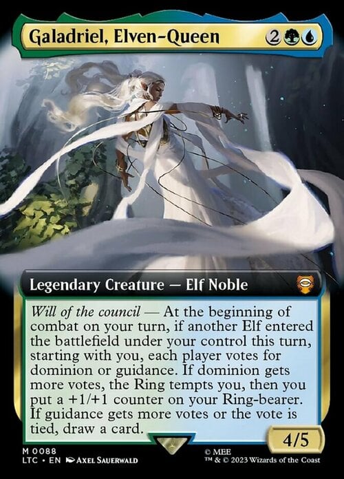 Galadriel, Elven-Queen Card Front