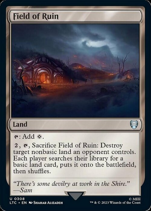 Field of Ruin Card Front
