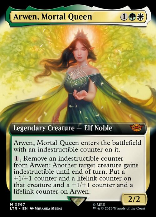 Arwen, Mortal Queen Card Front